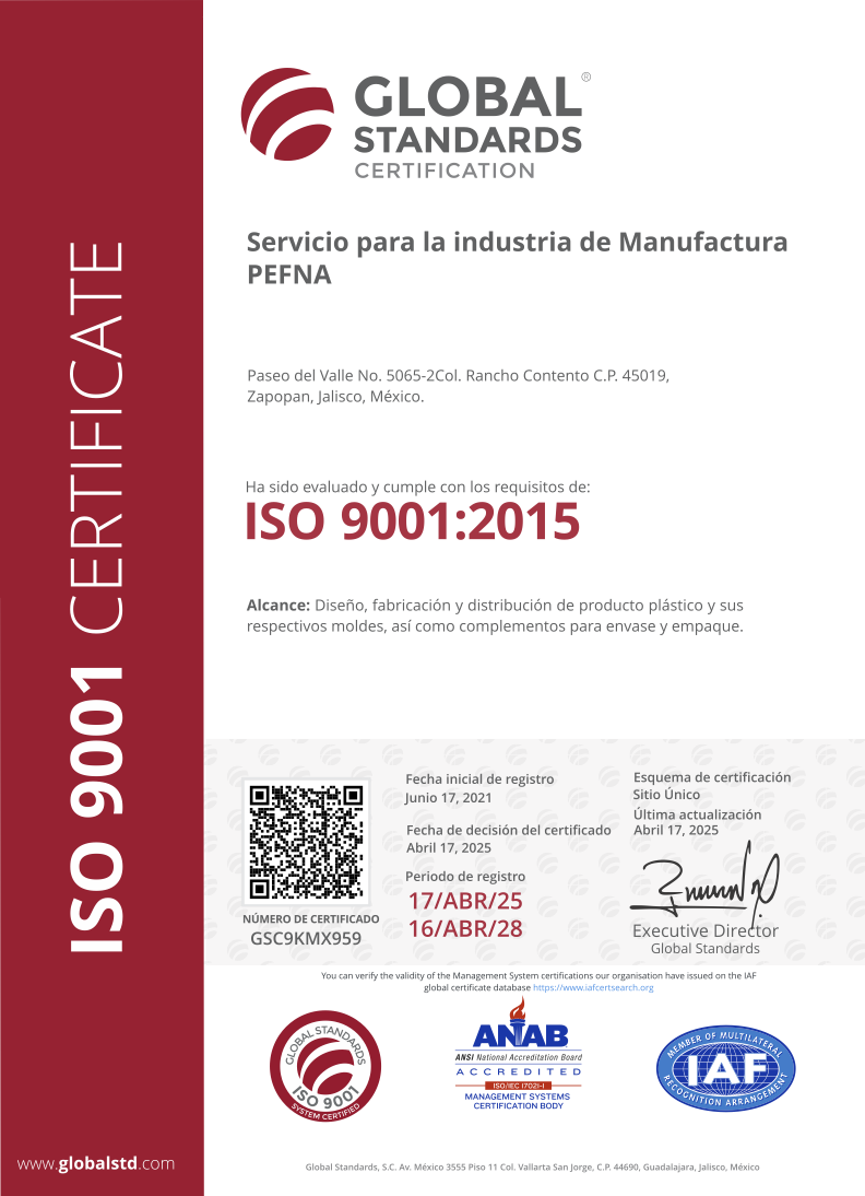 Certificación ISO